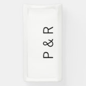 Banderoles Mariage partenaire romantique ajouter une lettre i (Verticale)