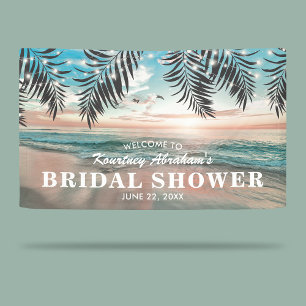 Banderoles Mariage Tropical sur la Plage   Guirlande de Lumiè