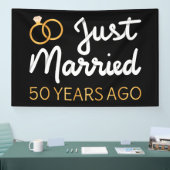 Banderoles Marié Il Y A 50 Ans IV (Salon professionnel)