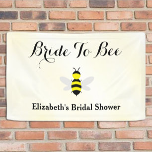 Banderoles Mariée à être Mariage Shower