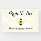 Banderoles Mariée à être Shower Nuptial (Horizontal)