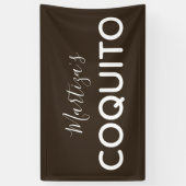 Banderoles Marketing Classique Coquito Coco (Vertical)