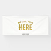 BANDEROLES MARQUE BLANCHE MODERNE ET PERSONNALISABLE VÉRIFIÉE (Horizontal)