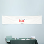 BANDEROLES MARQUE BLANCHE PERSONNALISABLE MODERNE ÉLÉGANTE VÉ (Salon professionnel)