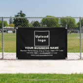 Banderoles Marque d'entreprise alignée sur le rectangle noir (Insitu)