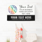 Banderoles Marque du logo professionnel moderne de l'événemen (En situation)