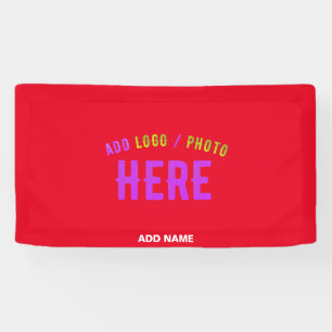 BANDEROLES MARQUE VERIFIEE ROUGE PERSONNALISABLE MODERNE ÉLÉG