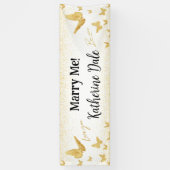 Banderoles "Marry Me" Marriage Proposal Banner Lona (Vertical)