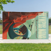 Banderoles Mars Olympus Mons Système solaire Volcano le plus  (Dehors)