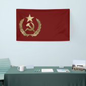 Banderoles Marteau et faucille (Salon professionnel)