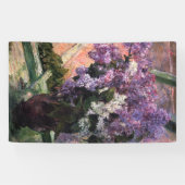 Banderoles Mary Cassatt - Lilacs dans une fenêtre (Horizontal)