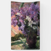 Banderoles Mary Cassatt - Lilacs dans une fenêtre (Vertical)