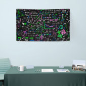 Banderoles Math cycle linéaire mathématique éducation cercle (Salon professionnel)