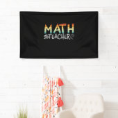 Banderoles Math Teacher (En situation)