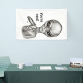 Banderoles Mauvais Alien, Tu es le prochain ! (Salon professionnel)