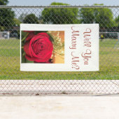 Banderoles Me marie-tu (En situation)