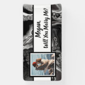 Banderoles Me marierez-vous une proposition de nom personnali (Verticale)