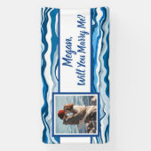 Banderoles Me marierez-vous une proposition de nom personnali (Verticale)