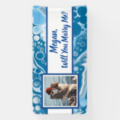 Banderoles Me marierez-vous une proposition de nom personnali (Verticale)