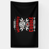 Banderoles Mécanique Diesel Mécanique Mieux (Vertical)