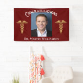 Banderoles Médecin de l'école Médicale Infirmière Dentiste Re (En situation)