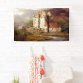 Banderoles Medieval Castle River Run (En situation)