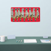 Banderoles Meerkats debout Thunder_Cove (Salon professionnel)