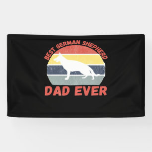 Banderoles Meilleur papa Berger allemand de tous les temps ci