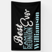 Banderoles Meilleur rassemblement de réunion familiale modern (Vertical)