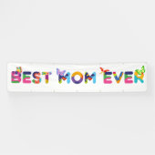 Banderoles Meilleure maman jamais colorée (Horizontal)