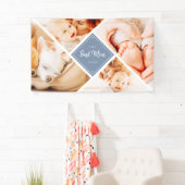 Banderoles Meilleure maman jamais moderne photos personnalisé (En situation)