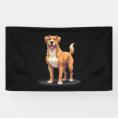 Banderoles Meilleure vie avec T-shirt Dogo Canario Long Sleev (Horizontal)