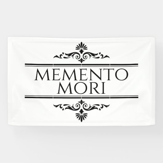 Banderoles Memento Mori (Horizontal)