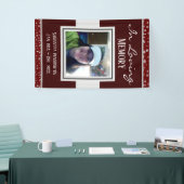 Banderoles Mémorial en mémoire d'amour (Salon professionnel)