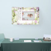 Banderoles Mémorial funéraire à fleurs d'Hydrangea presque ro (Salon professionnel)