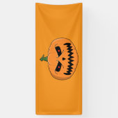 Banderoles Menacer Jack O'Lantern Halloween (Vertical)