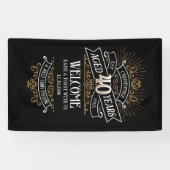 Banderoles Mens Funny Whiskey 40e anniversaire (Horizontal)