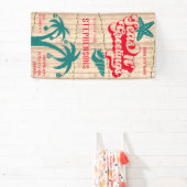 Banderoles Mer de Noël personnalisées N'Salutations Porte de  (Insitu)