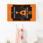 Banderoles Merci à l'équipe d'entreprise (En situation)