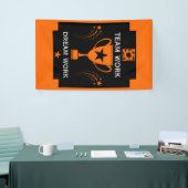 Banderoles Merci à l'équipe d'entreprise (Salon professionnel)