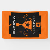 Banderoles Merci à l'équipe d'entreprise (Horizontal)