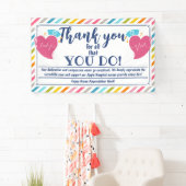 Banderoles Merci de la semaine d'appréciation des infirmières (En situation)