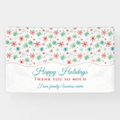 Banderoles Merci de Noël (Horizontal)