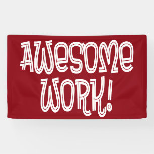 Banderoles Merci impressionnant d'appréciation des employés