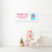 Banderoles Merci Infirmières Médecins Aide Mains Texte Person (En situation)