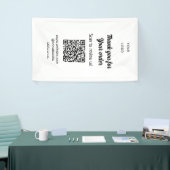 Banderoles Merci pour l'examen de la commande Logo de notre e (Salon professionnel)