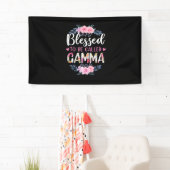 Banderoles Mère Art Béni D'Être Appelé Gamma Anniversaire (En situation)