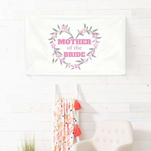 Banderoles Mère de la mariée (En situation)