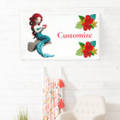 Banderoles Mermaid Relaxant Avec Boisson Thunder_Cove (En situation)