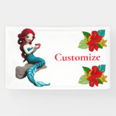 Banderoles Mermaid Relaxant Avec Boisson Thunder_Cove (Horizontal)